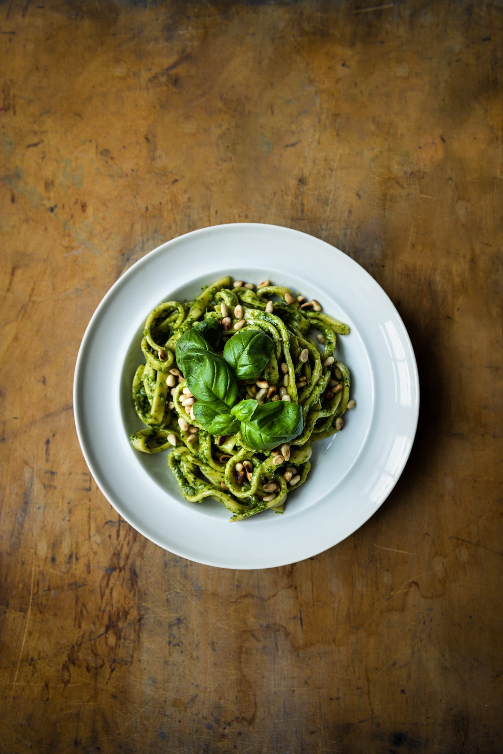 Pasta med pesto af Jonathan Berntsen